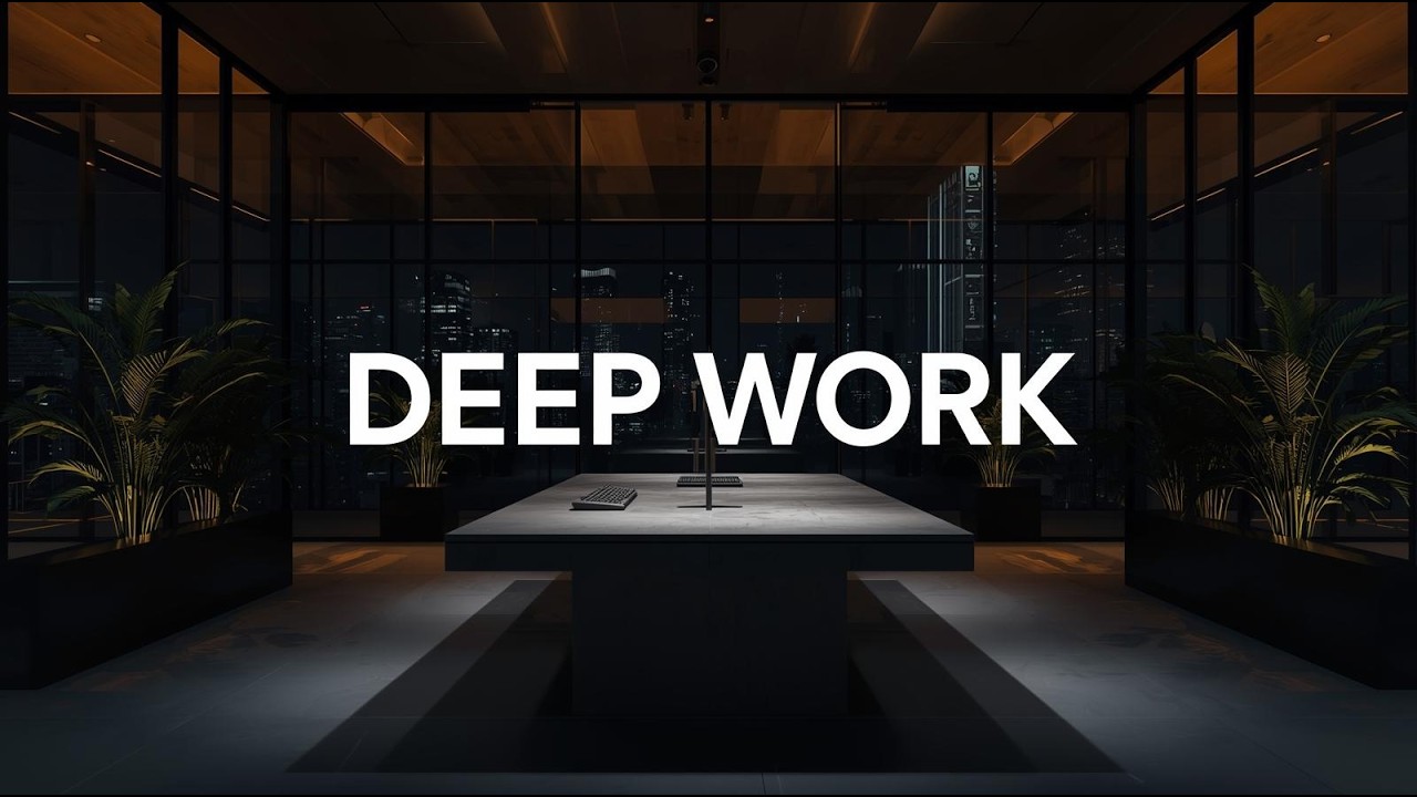 Deep Work Coding Music ⚡ Minimal Ambient Focus Mix (90 BPM)