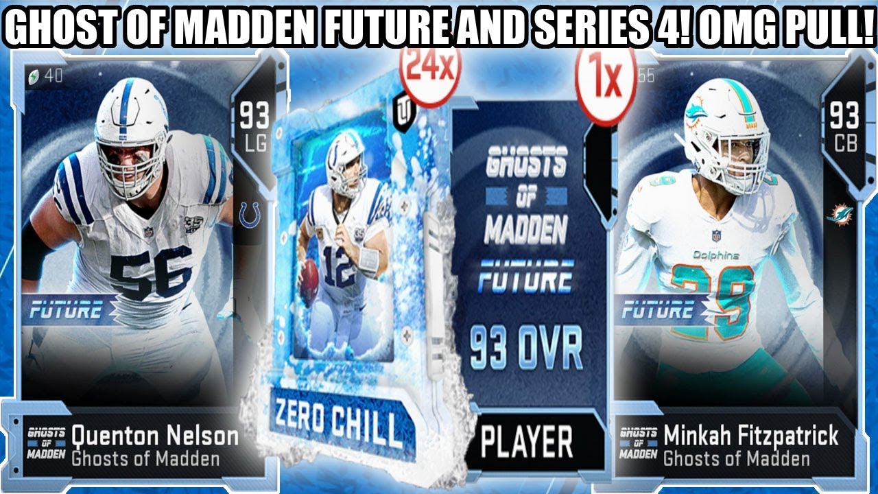 OMG GHOST OF MADDEN PULL! SERIES 4 AND GHOST OF MADDEN FUTURE! | MADDEN 19 ULTIMATE TEAM