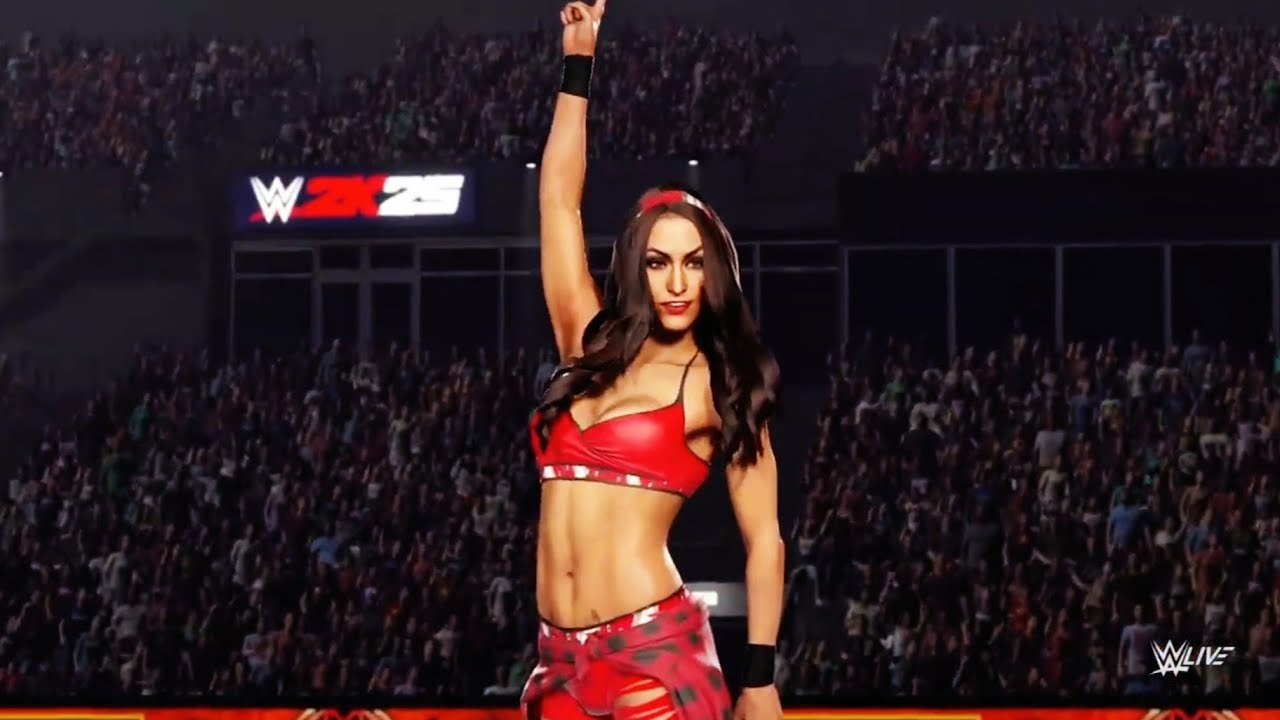 WWE 2K25: Brie Bella Entrance, Signature, Finisher & Victory Motion!