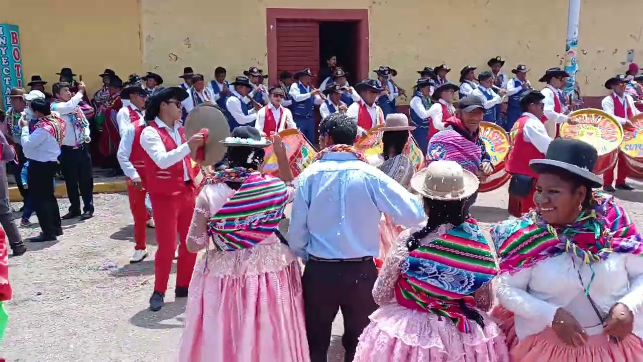carnavales en vilquechico puno peru 18/02/2024