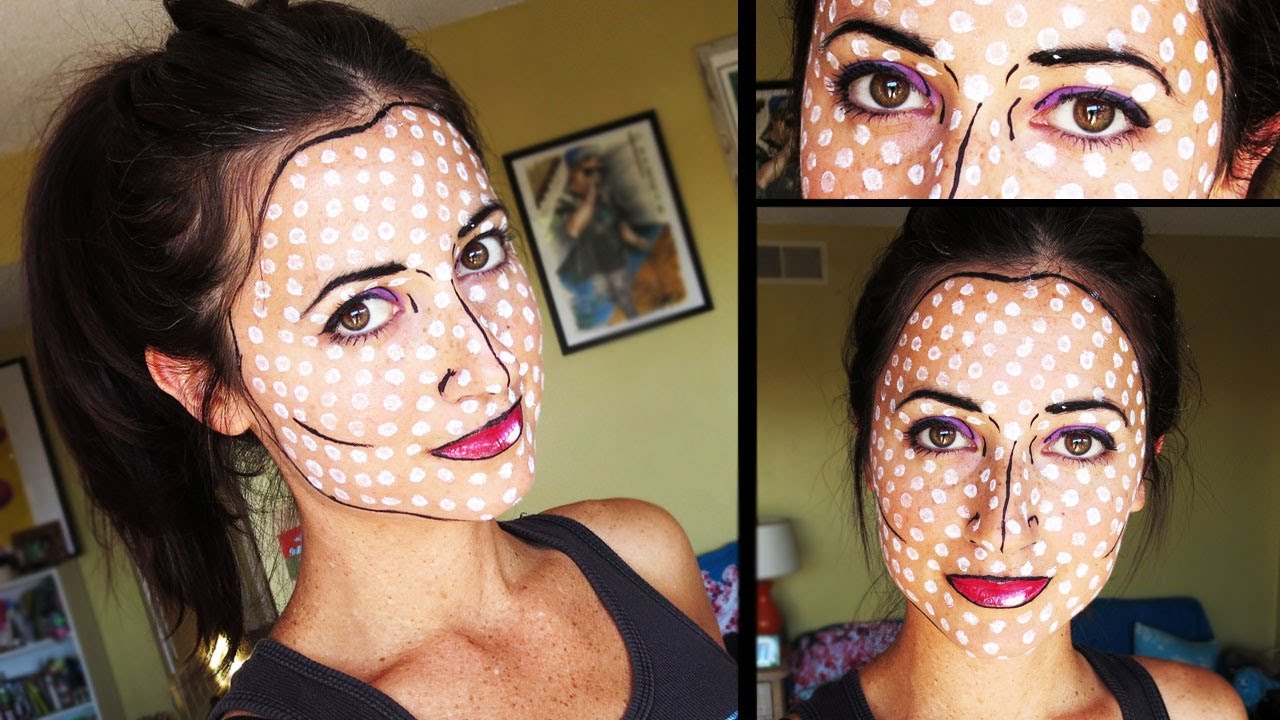 How to do POP ART makeup!