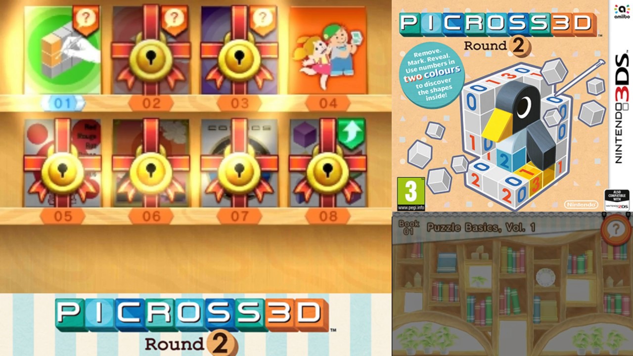 Picross 3D Round 2! Tutorial