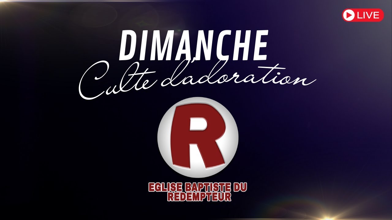 EGLISE BAPTISTE DU REDEMPTEUR :  03/01/26