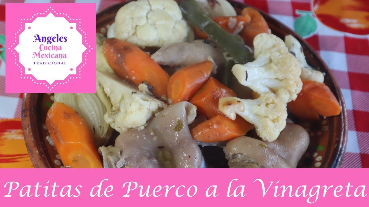 Patitas de Puerco a la Vinagreta