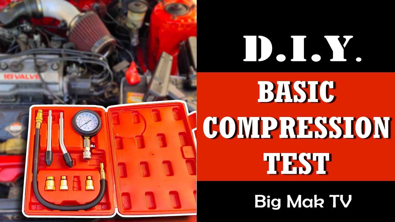 DIY BASIC COMPRESSION TEST NG 4AF ENGINE AE92