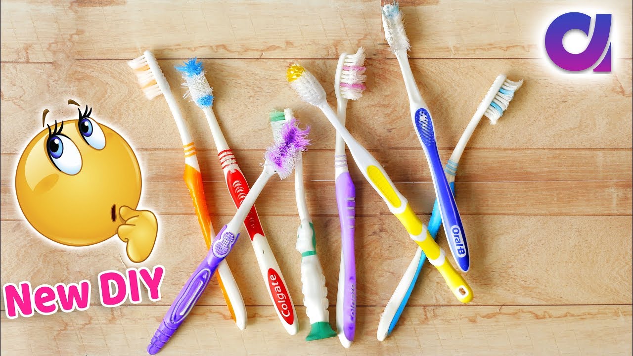 How to Reuse Old Waste Toothbrush at home | Best out of waste | Artkala 473