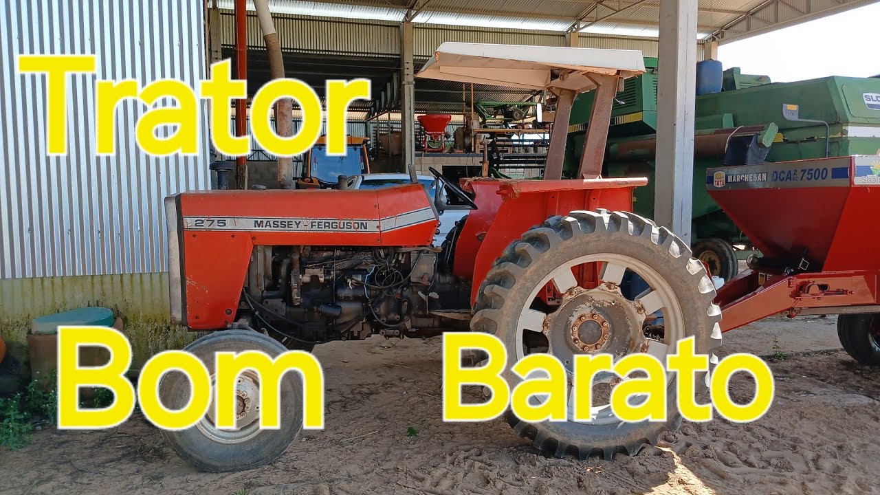 Trator pequeno usado, bom e barato para comprar