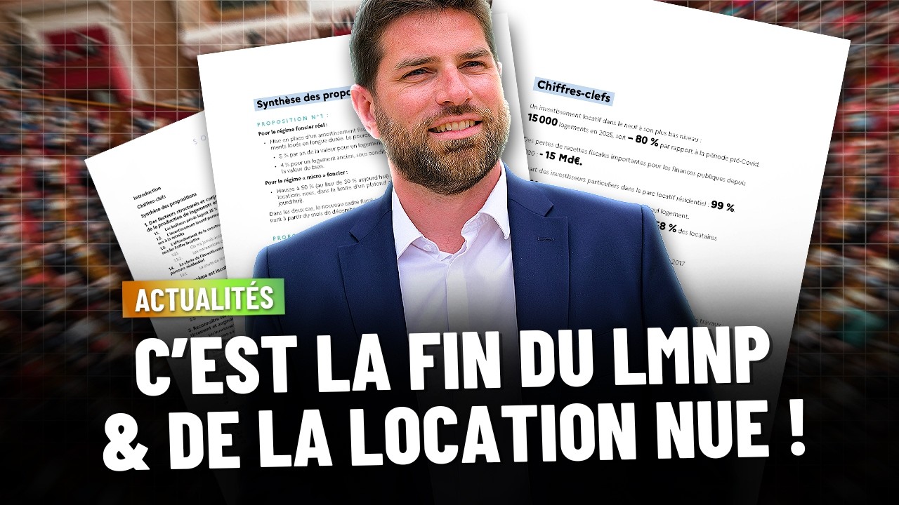 💥 Nouveau Statut : Bailleur Privé - Vers la fin du LMNP et Déficit Foncier ?