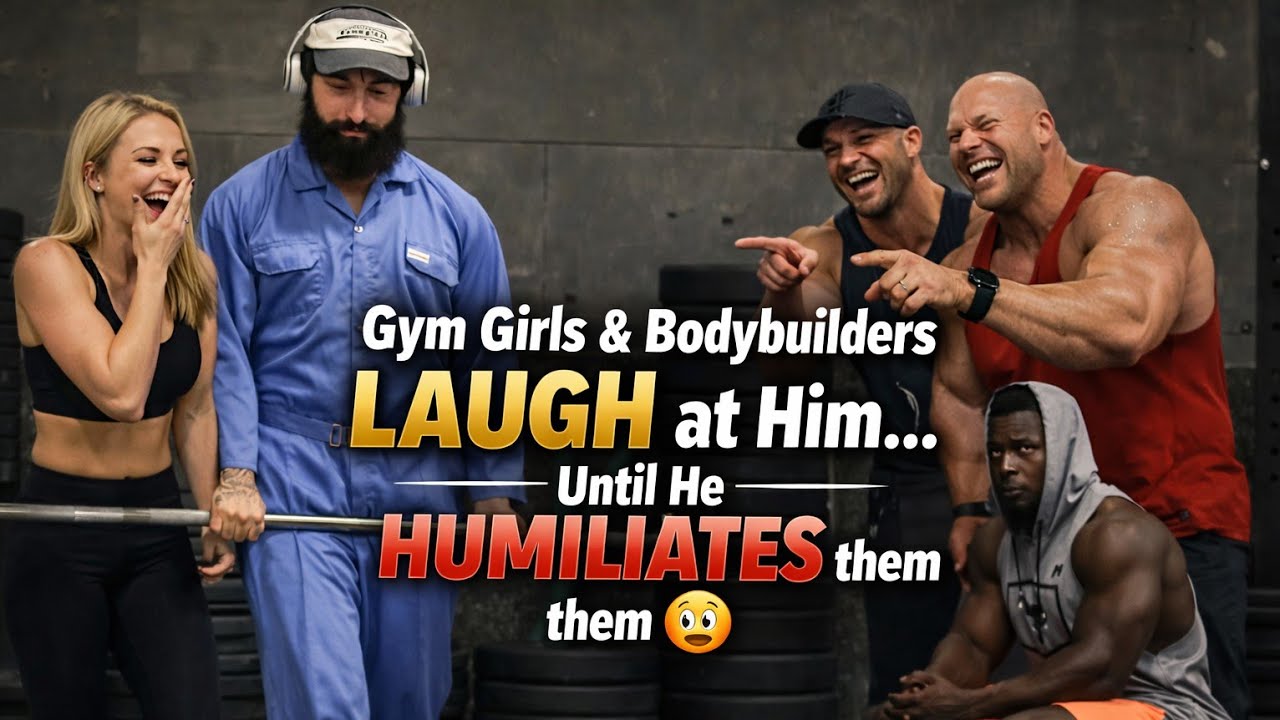 Gym Girls & Bodybuilders LAUGH at Him… Until He HUMILIATES  them 😳 | Anatoly Gym Prank