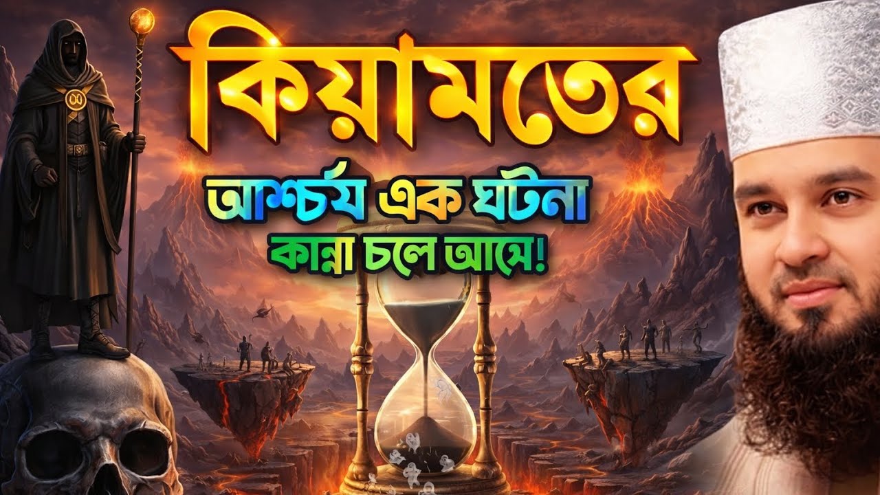 কিয়ামতের আশ্চর্য এক ঘটনা শুনে কান্না চলে আসে 😭 | Heart Touching Qiyamah Story | Mizanur Rahman