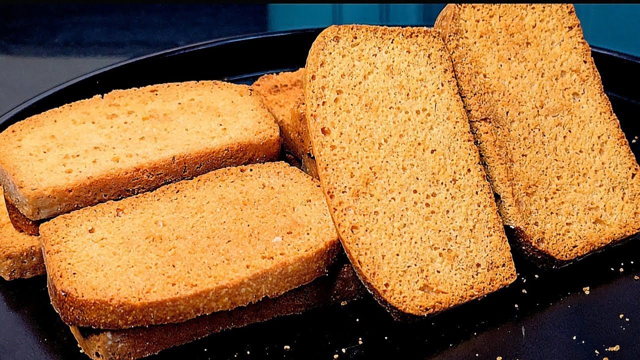 No Yeast,No Maida,No Egg | बिना मैदा के बनायें सूजी से हेल्दी कुरकुरे टोस्ट | Suji Rusk Recipe
