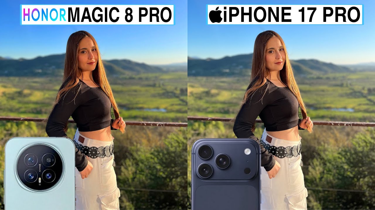 Honor Magic 8 Pro Vs iPhone 17 Pro Camera Test Comparison