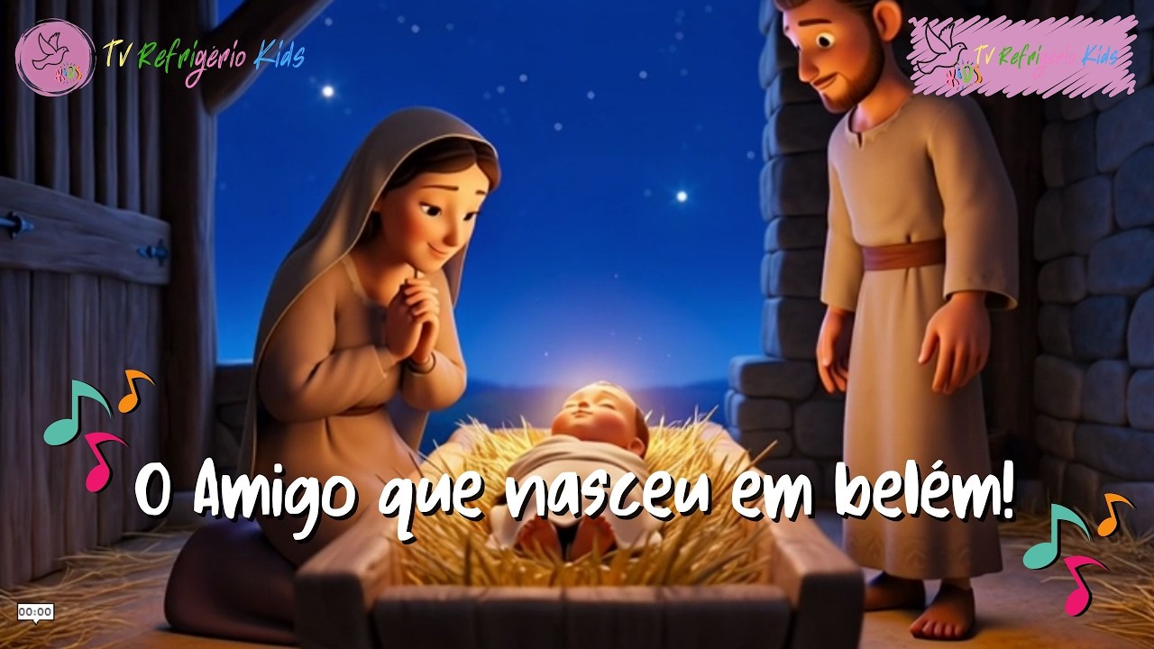 Jesus o  -🎵 Amigo que Nasceu em Belém ⭐✨