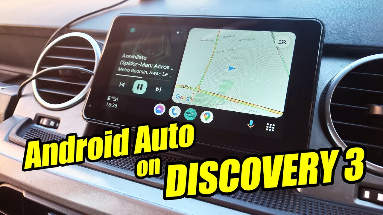 Простое обновление AndroidAuto на нашем 15-летнем LR3