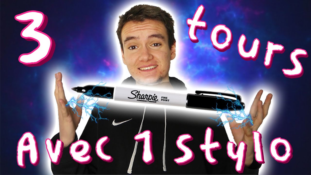3 TOURS DE MAGIE AVEC 1 STYLO