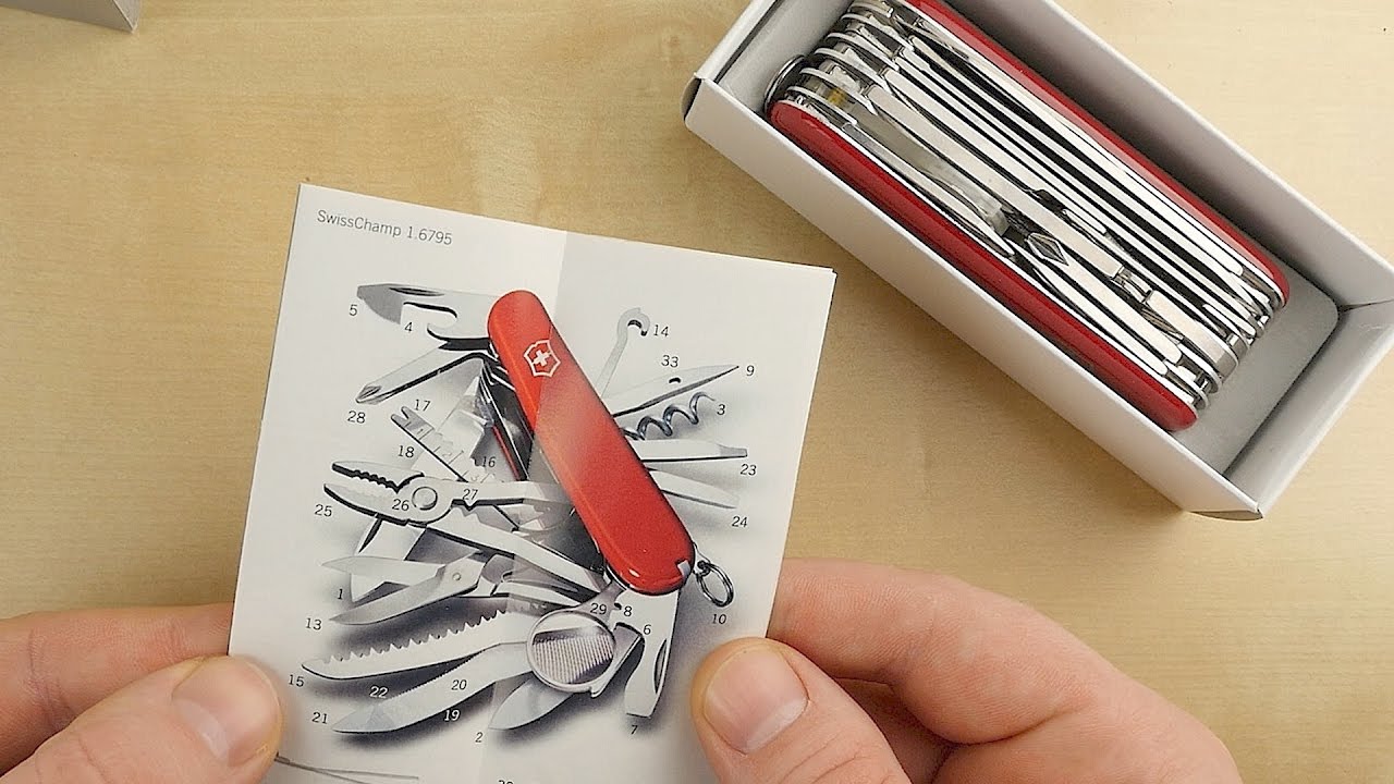 Victorinox Swisschamp // Unboxing // Review // 1.6795 // DEUTSCH