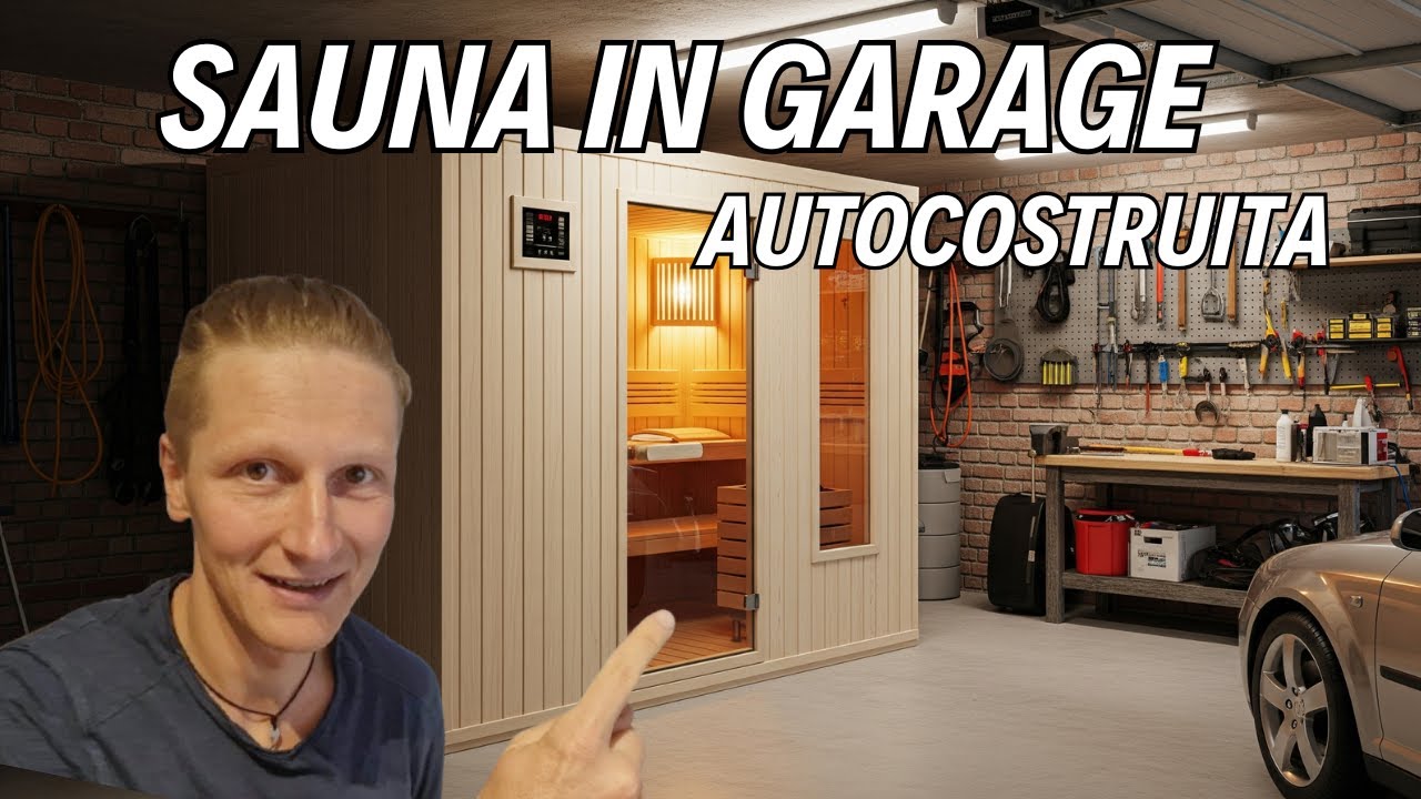COME COSTRUIRE UNA SAUNA IN GARAGE - step by step