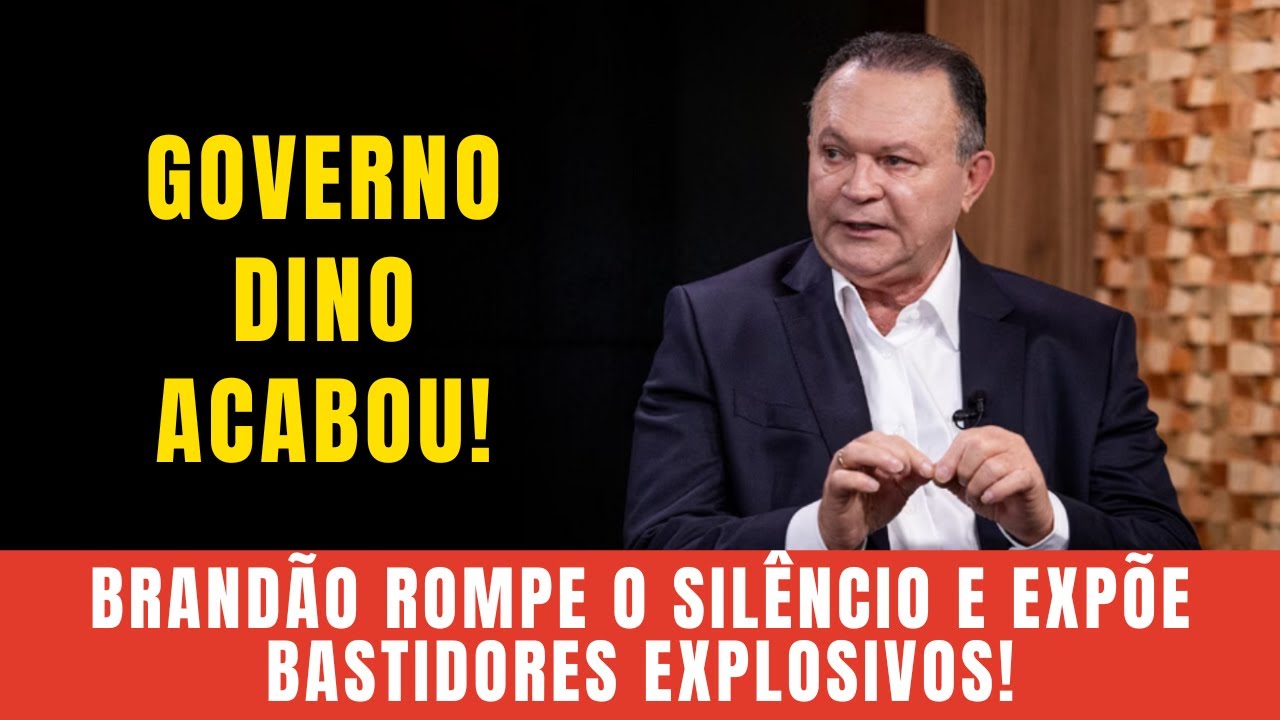 Brandão rompe o silêncio e dispara: 