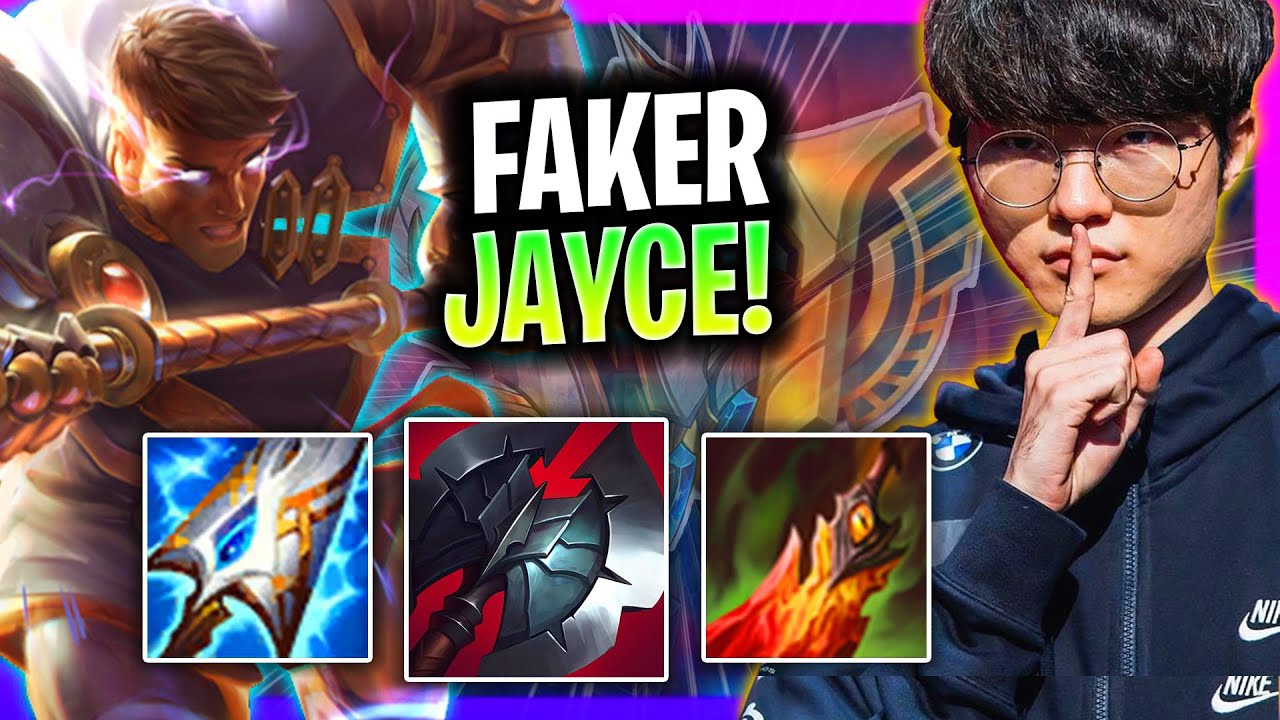 FAKER IS INSANE WITH JAYCE! | T1 Faker Plays Jayce Mid vs Corki!  Season 2025