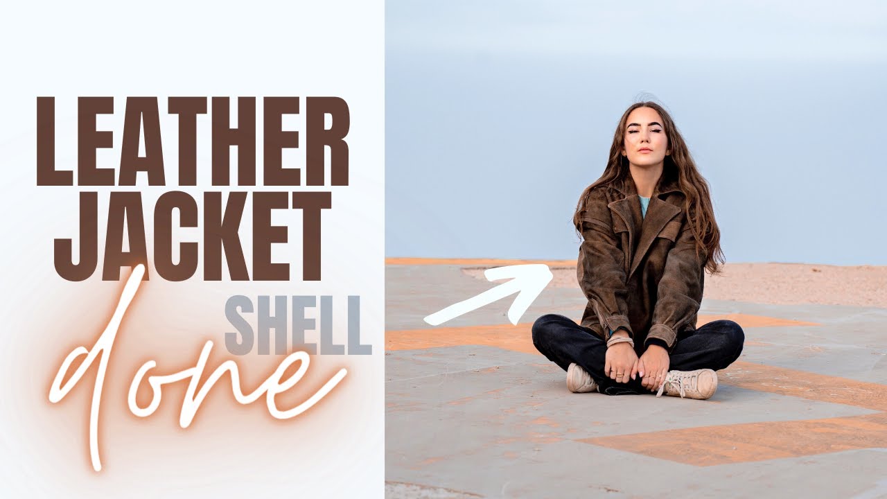 FINISHING the SHELL of my LEATHER JACKET! - THISISKACHI DIY