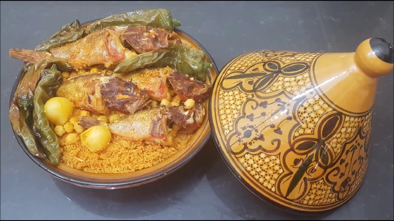 Couscous aux poissons (Rascasse)  (كسكسي بالسمك (راس كاس