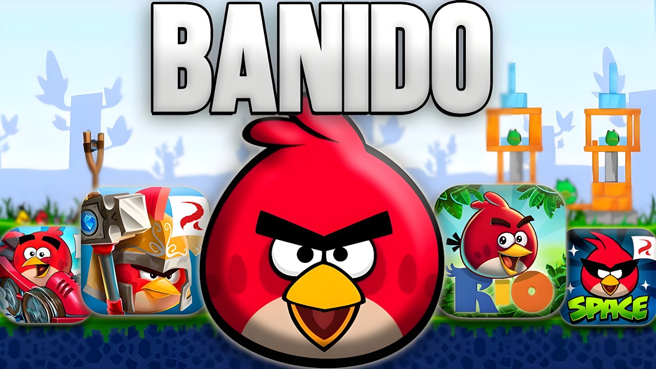 Como esses Jogos de ANGRY BIRDS foram BANIDOS?