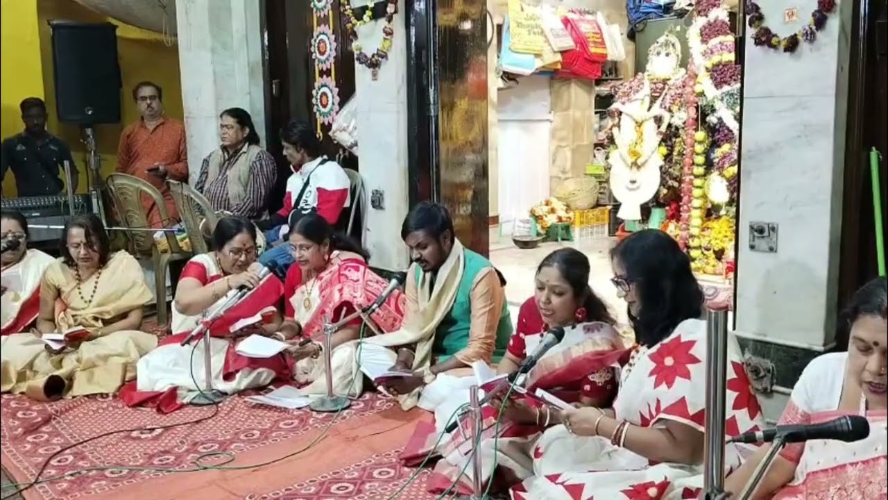 অর্গলাস্তোস্ত্রম্|আচার্য অনুভব হাজরা ও মাতৃবৃন্দা|বড়মায়ের মন্দির#argalastotram#chandipath#boroma