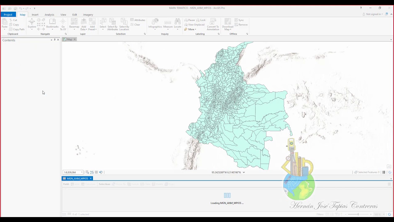 Mapas Temáticos desde el Portal DANE con ArcGIS PRO