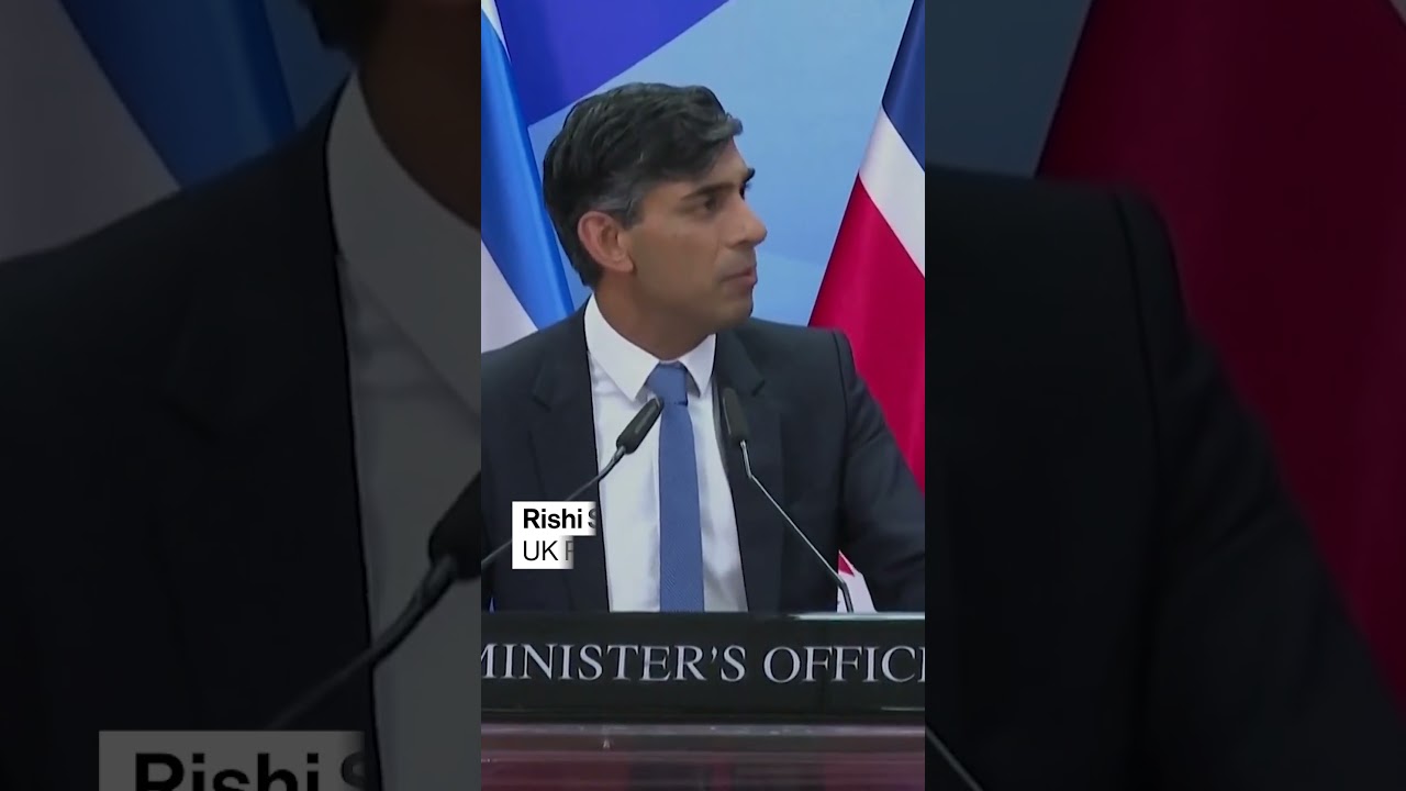 Sunak in Jerusalem Tells Netanyahu UK Will Support Israel