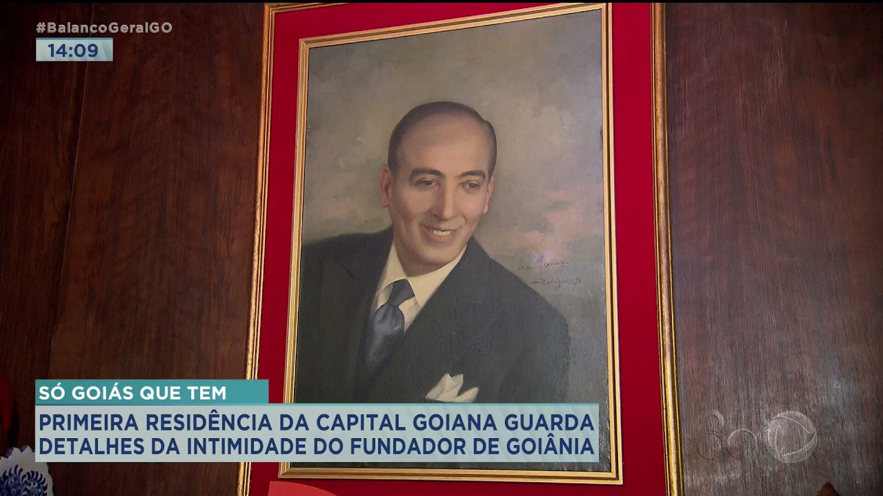 SÓ GOIÁS QUE TEM: PRIMEIRA RESIDÊNCIA DA CAPITAL GUARDA DETALHES E INTIMIDADE DO FUNDADOR DE GOIÂNIA