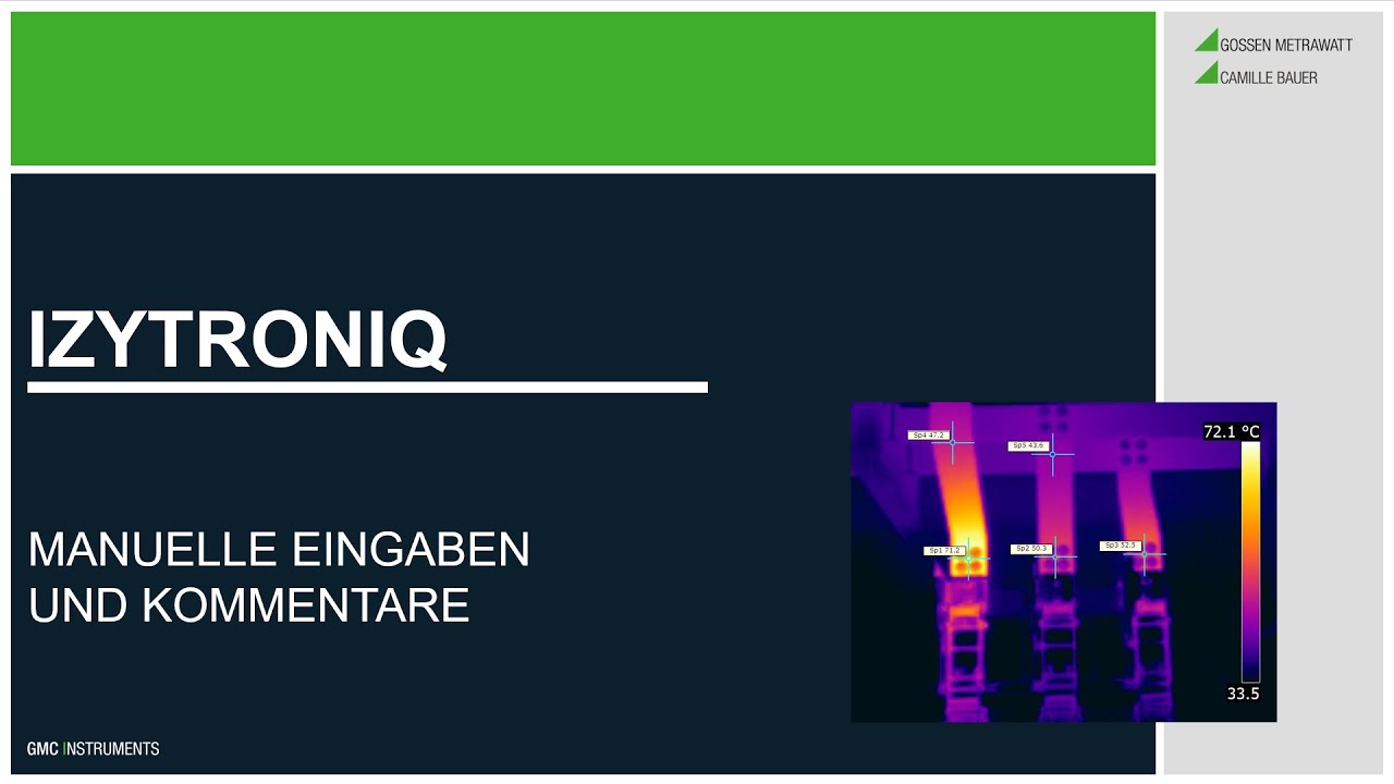 IzytronIQ: Manuelle Messwert-Eingaben und Kommentare ins Protokoll integrieren
