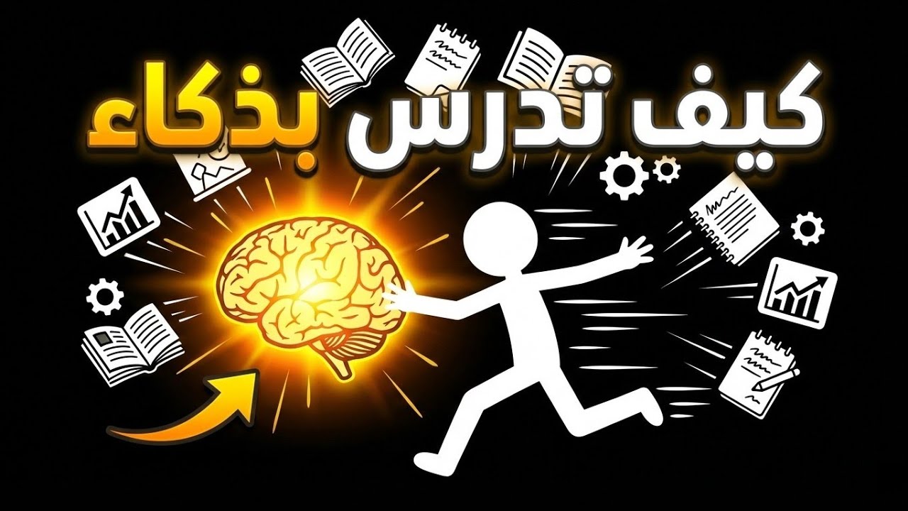 لماذا يذاكر الأوائل أقل منك؟ (السر الذي تخفيه المدارس)