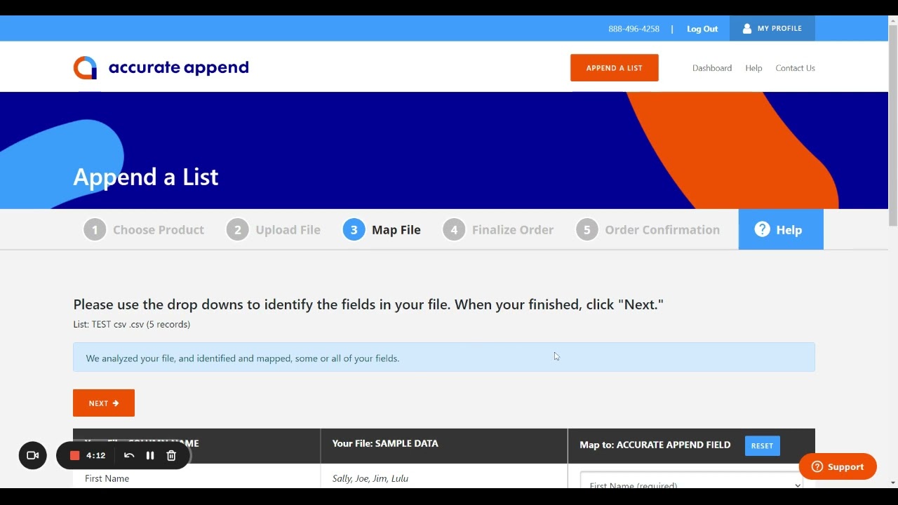 How-To: Using Your Custom Data Append Products