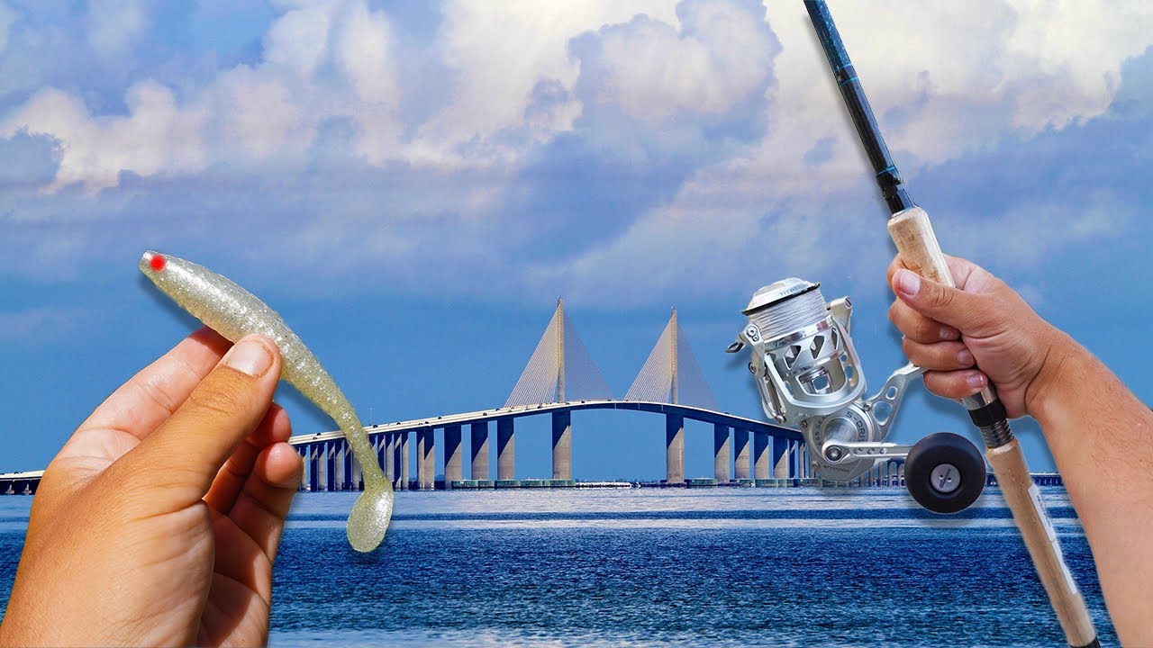 Swimbait Fishing For Bridge Monsters In Tampa Bay!