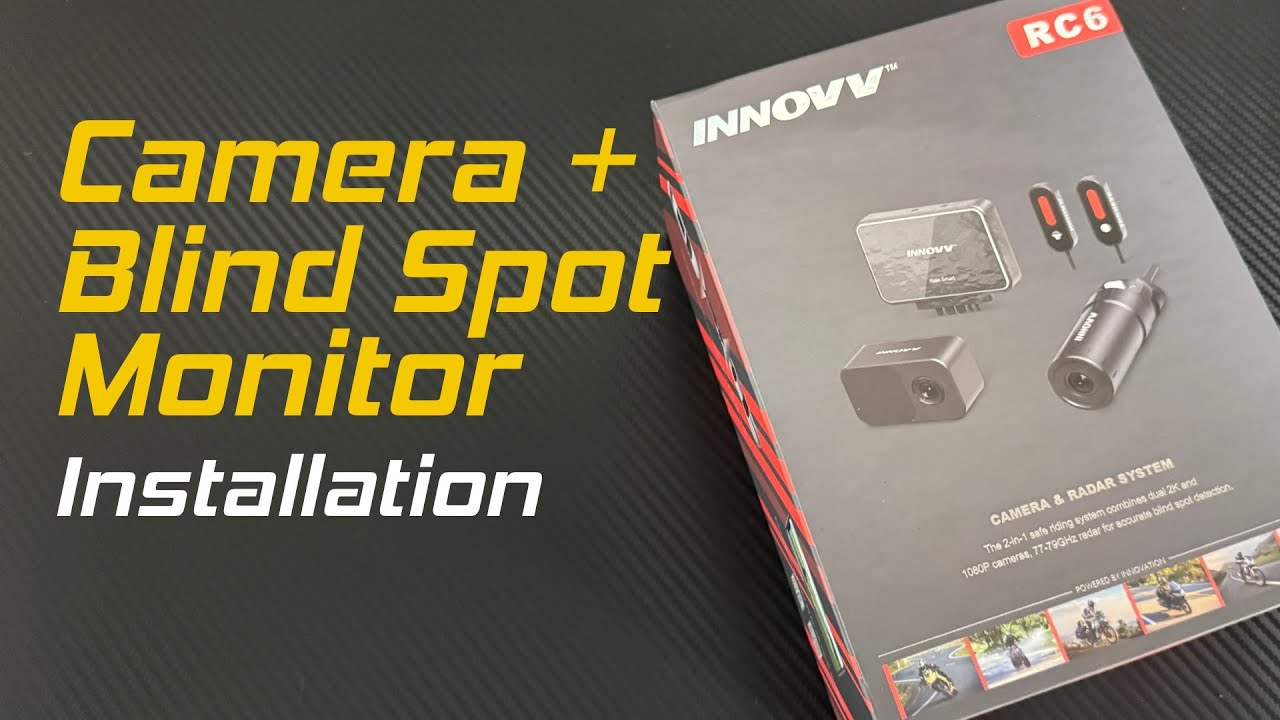 How To Install The INNOVV RC6 On A Honda Goldwing