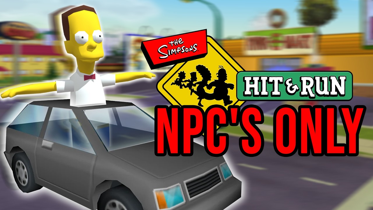 Могут ли NPC на 100% пройти The Simpsons Hit and Run
