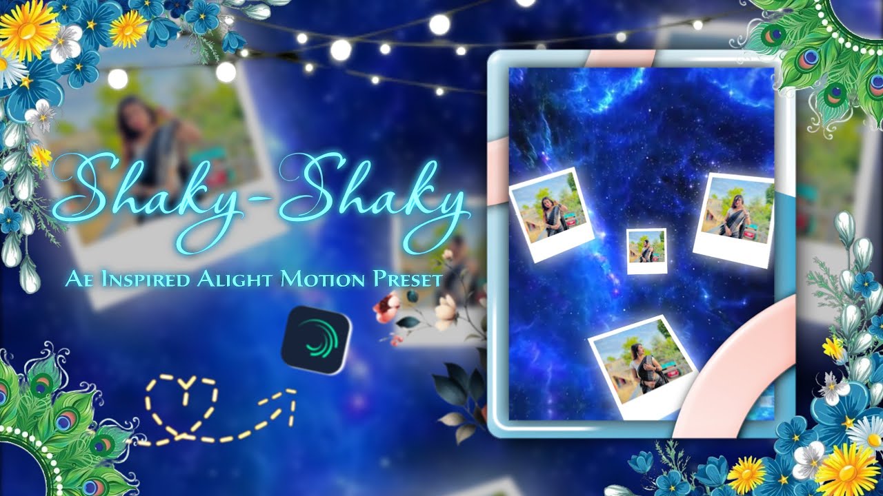 SHAKY SHAKY ♥️🎧 ||  Ae Inspired | Alight Motion preset  || Kalpanik FX ||