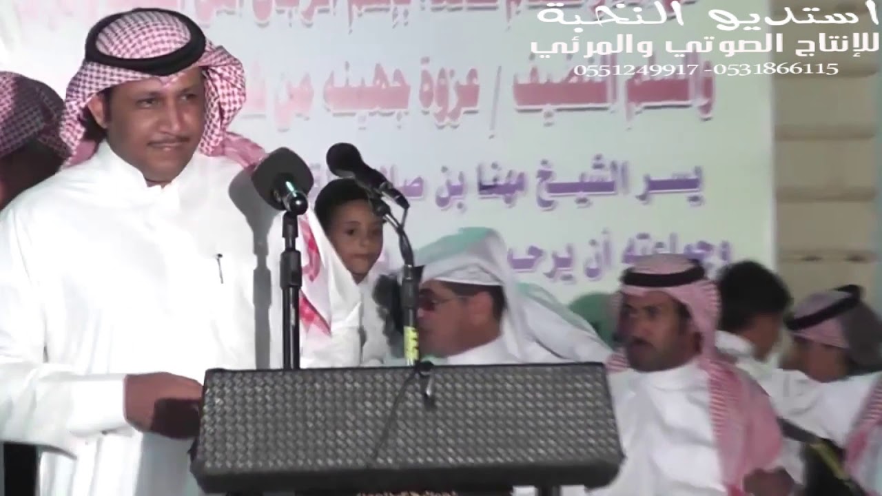 الشاعرالكبير فحيمان الجهني والشاعر وصل العطياني