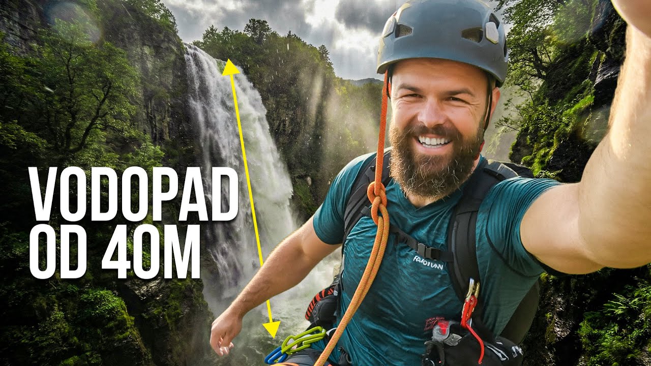 SPUSTIO sam se niz NAJLEPŠI VODOPAD koji sam video u ŽIVOTU