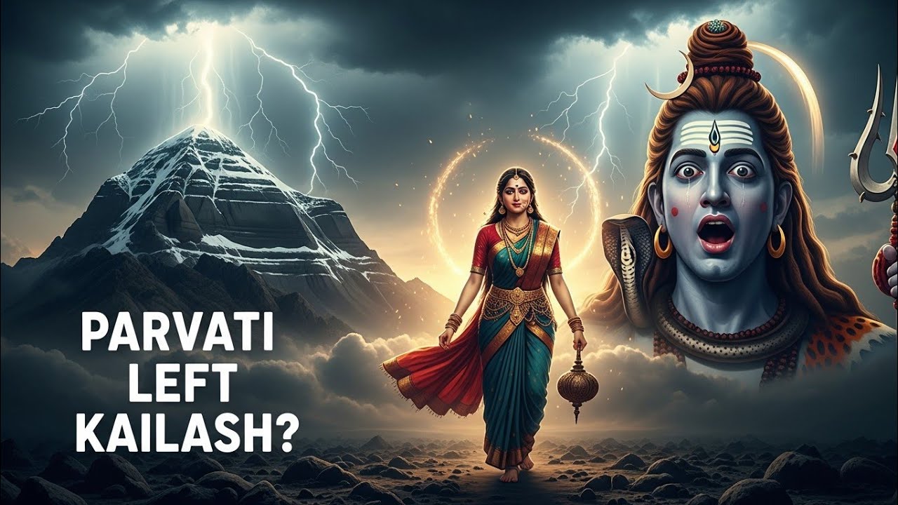Why Maa Parvati Left Kailash 😮 | Untold Puranic Truth
