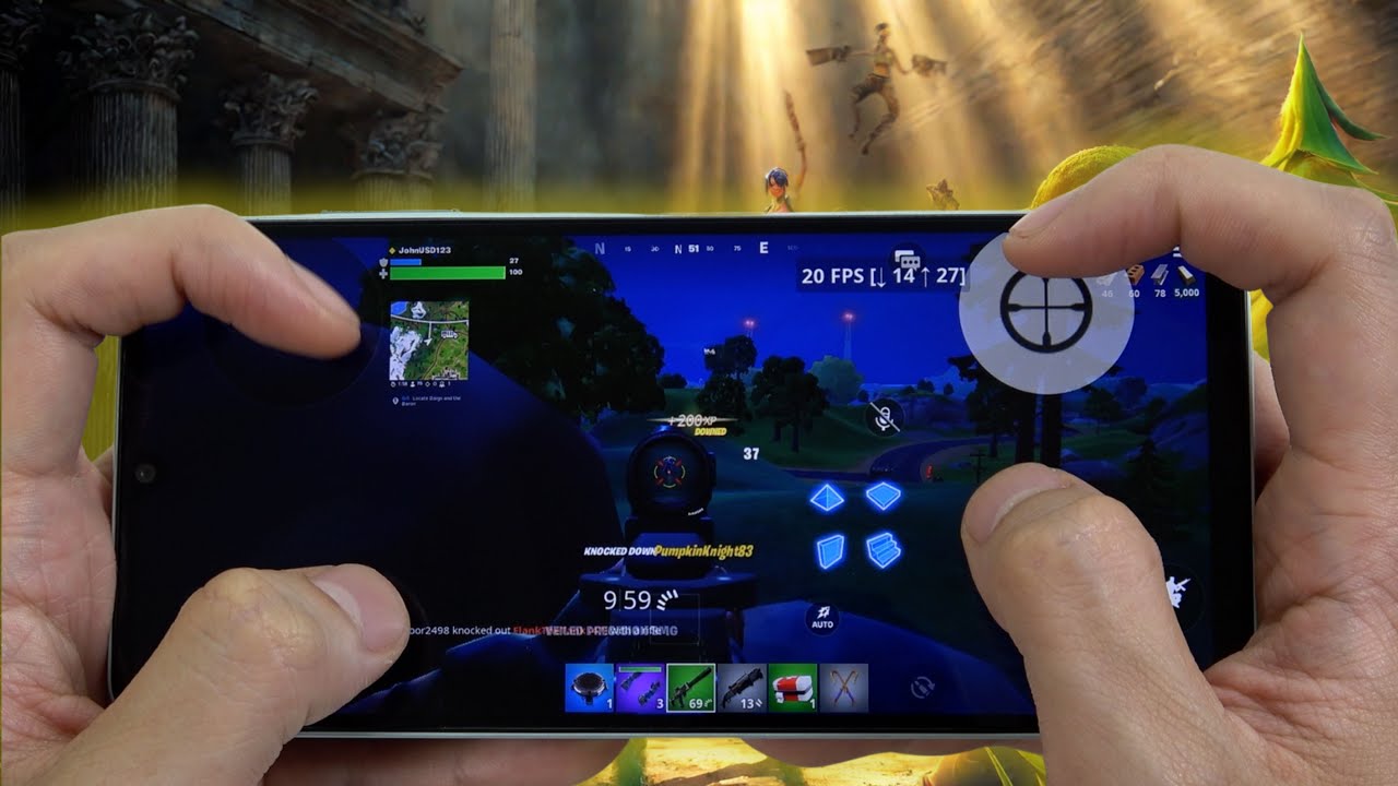 Samsung Galaxy A06 5G Fortnite Gameplay | Helio G85