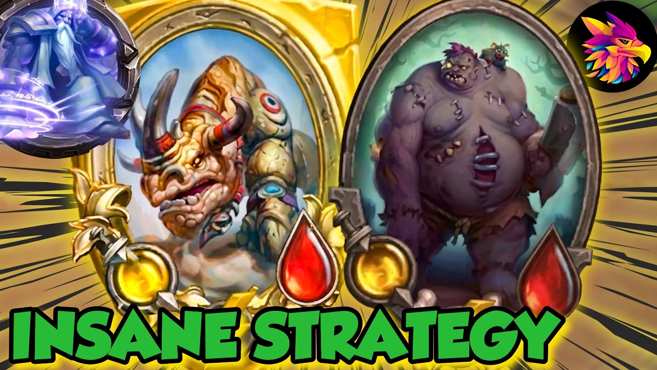 THE MOST BROKEN STRAT in TIER 7 lobbies!!| Hearthstone Battlegrounds