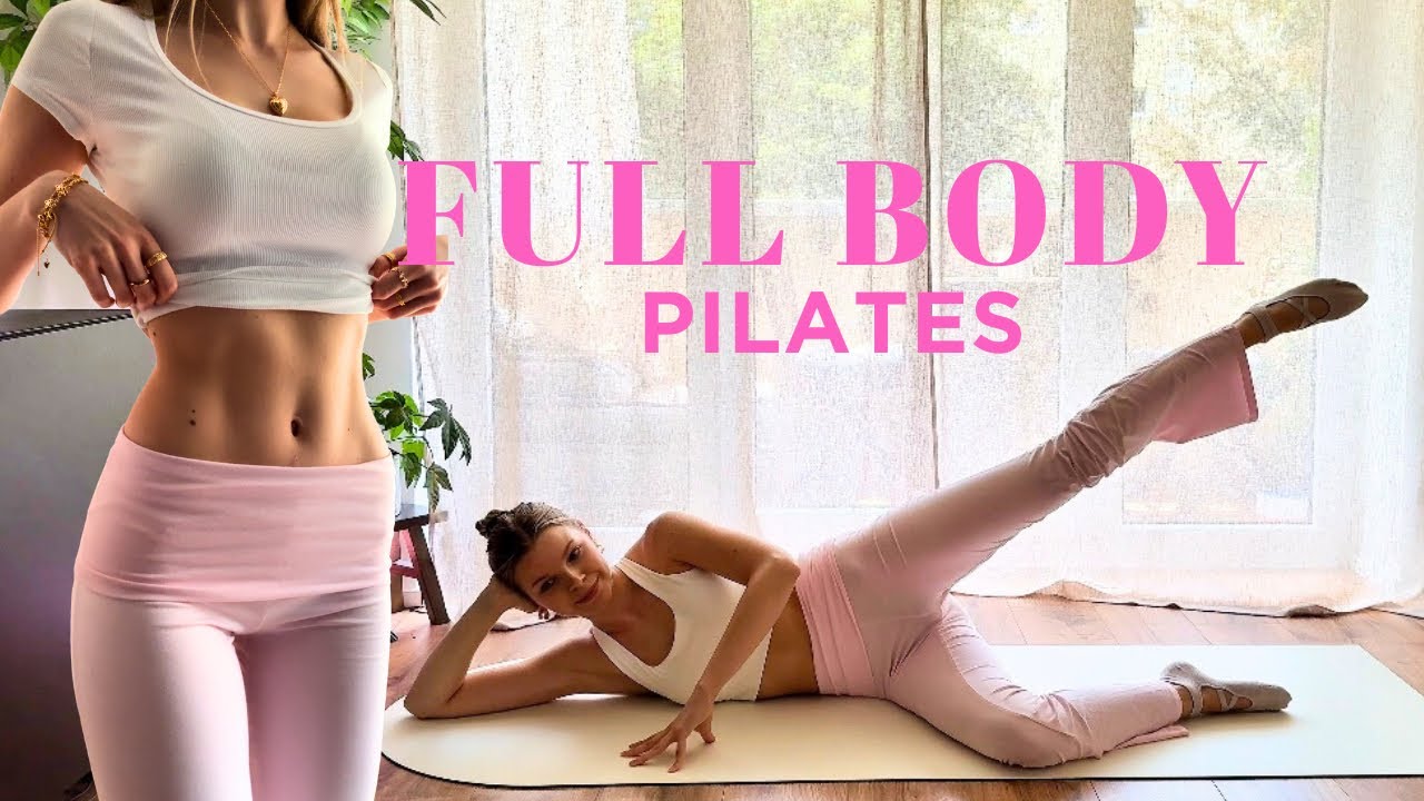 30min FULL BODY PILATES | effective guided home workout | no equipment