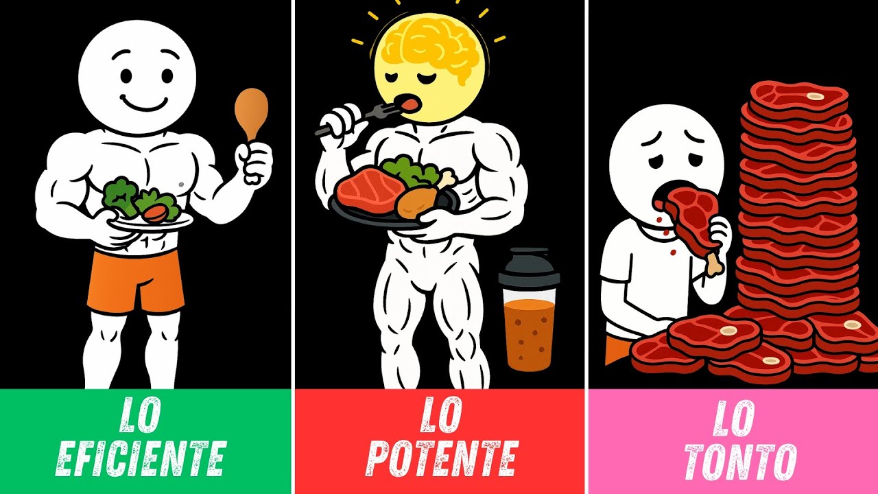 Cu&aacute;nta PROTE&Iacute;NA comer para GANAR M&Uacute;SCULO (sin hacer tonter&iacute;as)
