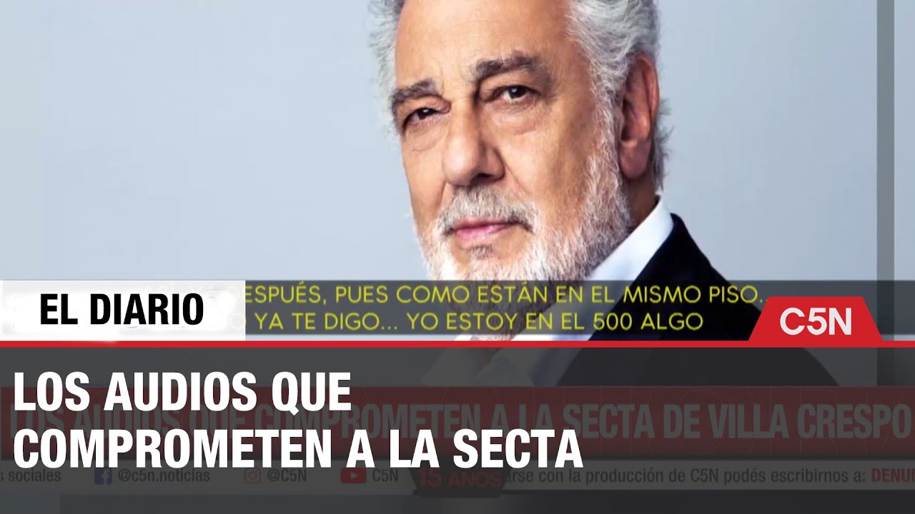 Vinculan a PLÁCIDO DOMINGO con la SECTA de VILLA CRESPO