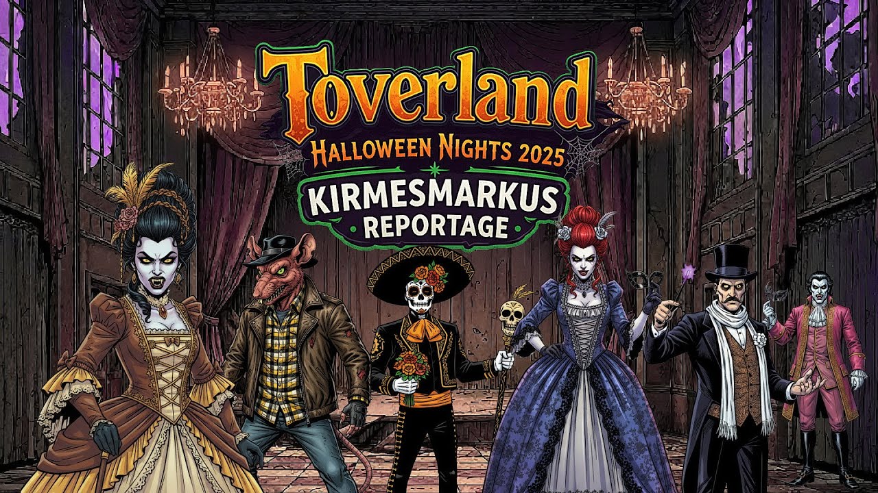 Toverland Halloween Nights 2025 Alle Neuheiten, Alle Haunted Experiences & Scare Zones