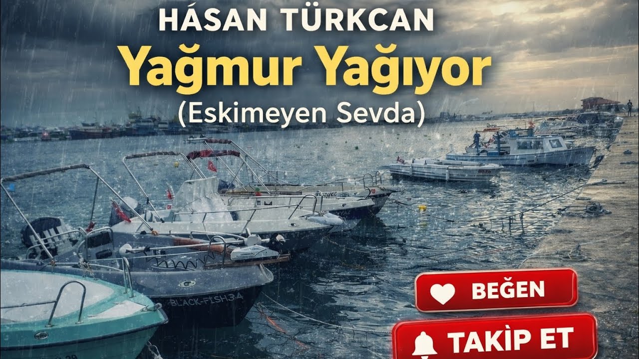 Yağmur Yağıyor/Hasan Türkcan Bu- Kavuşmak Yalan Olsa da Vazgeçmeyenlerin Şarkısı! ✨