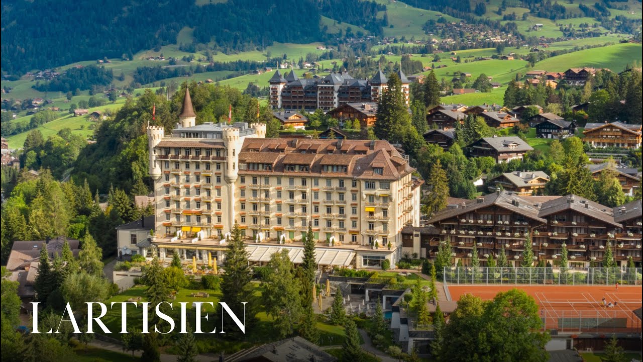 Gstaad Palace, один из лучших отелей в Гштааде, Швейцария.