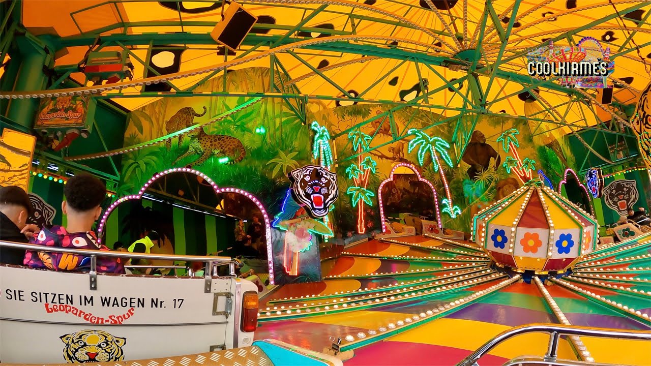 Leoparden Spur Zinnecker  | Onride Video [ Augsburger Frühjahrs Plärrer 2023 ] - Clip by CoolKirmes