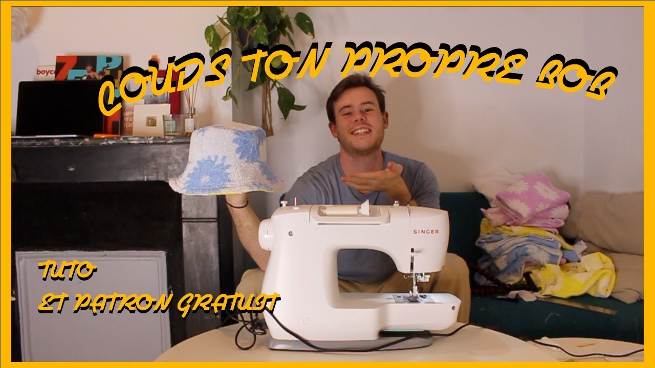 Je t'apprends à coudre un Bob en moins de 10 minutes (Tuto + Patron)